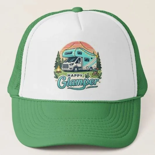Happy Glamper Trucker Hat